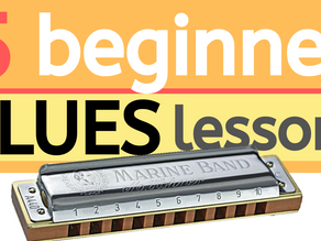 5 Beginner Blues Harmonica Lessons