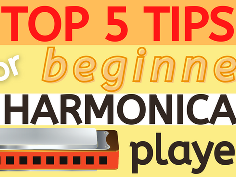 Top 5 Tips For Beginner Harmonica Players