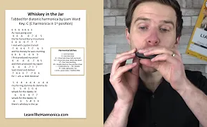 Whiskey in the Jar | Free Irish Harmonica Lesson & Tabs