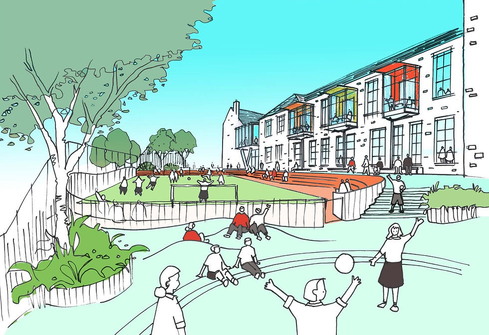 Ayr Grammar could look like this and moved to Ayr Academy.