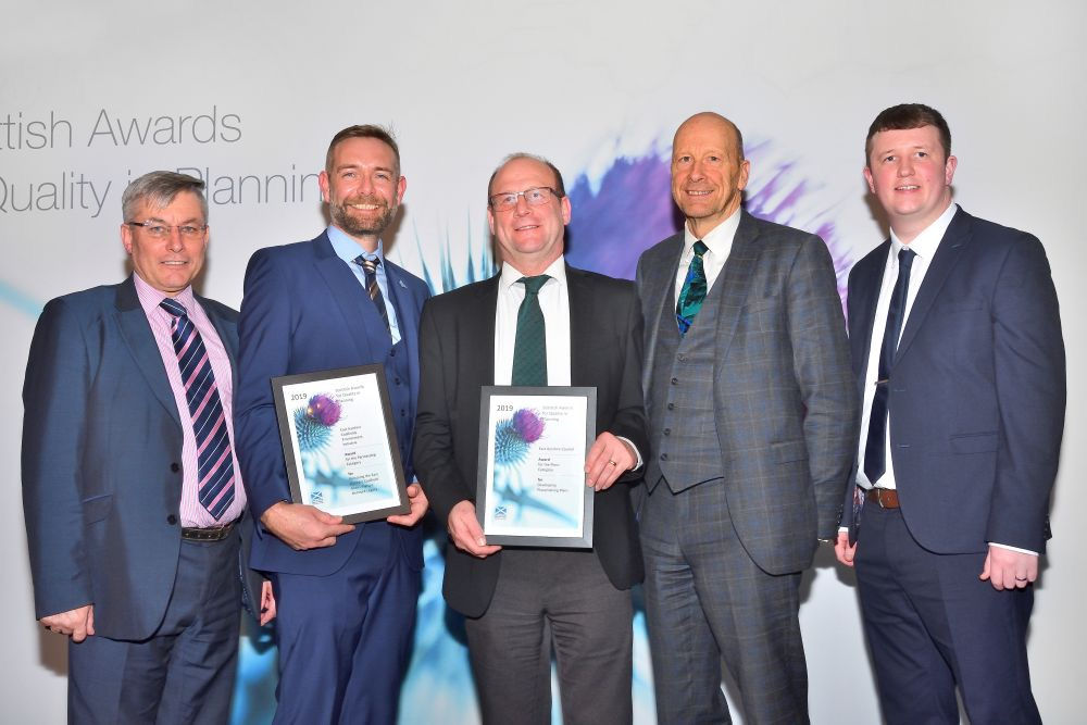 East Ayrshire teams scoop planning awards Ayrshire Daily News