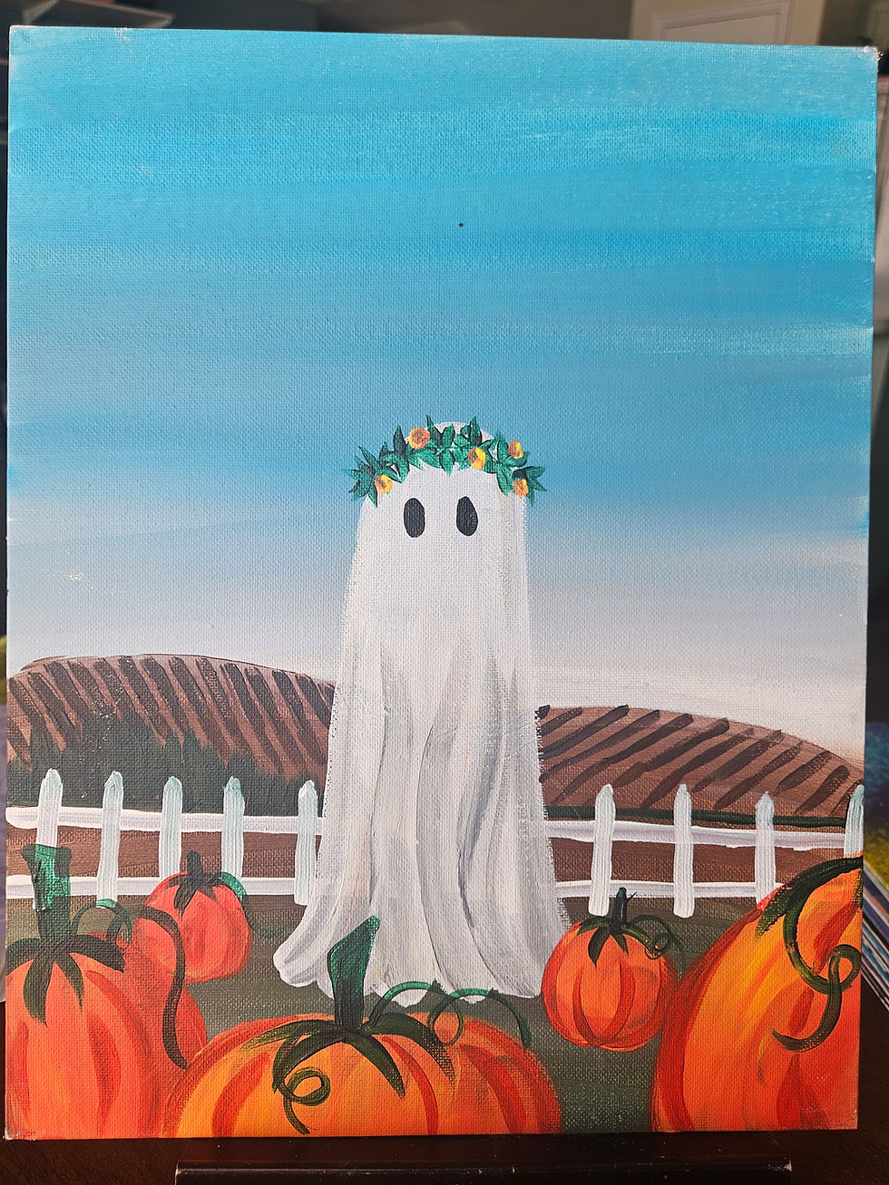 Paint Night at the Station Bar