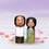 Thumbnail: Couple Big Personalized Wood Hand painted dolls