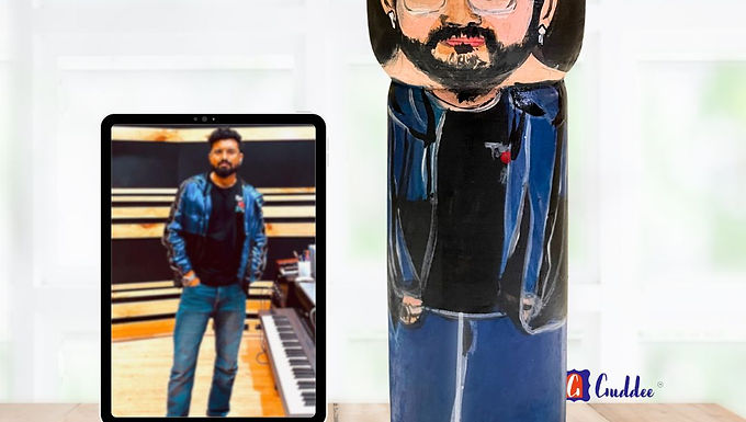 Personalised Young male / Boyfriend / Groom doll - Big