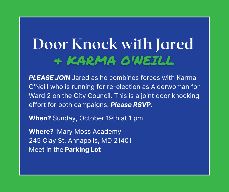 Door Knocking in Ward 2 with Karma O'Neill 