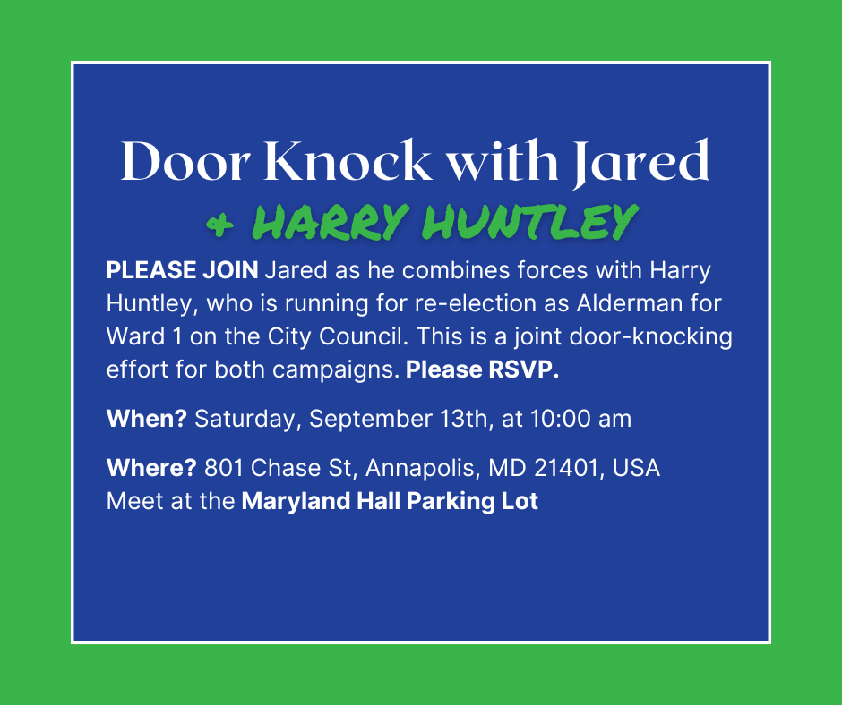 Door Knocking in Ward 1 with Harry Huntley