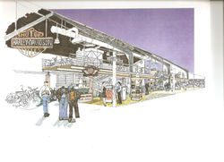 Harley Davidson Sketch 