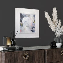 Contemporary abstract inspired by water. Art for the home. Leigh on Sea artist.