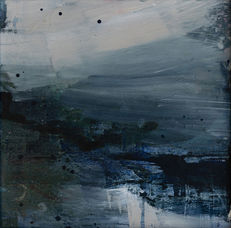 Estuary in Indigo Stone by Claire Hankey