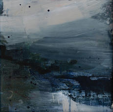 Estuary in Indigo Stone by Claire Hankey