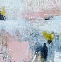 Textured acrylic abstract painting, Contemporary abstraction, Art for the home, Essex artist.