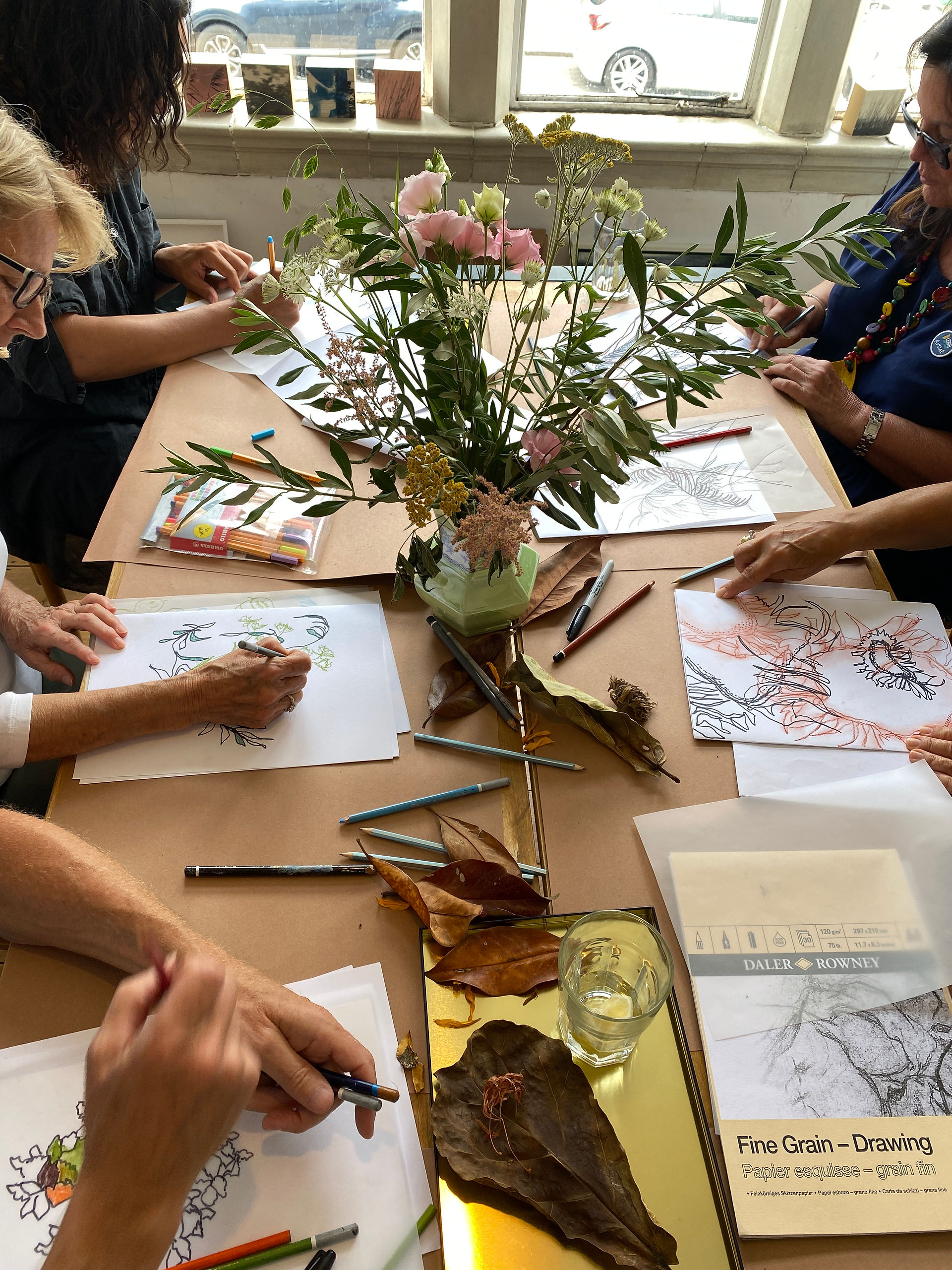 botanical printing with Claire Hankey