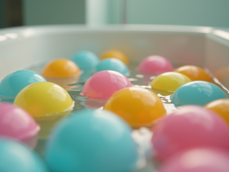 ファミリー層に人気の自社キャラクターバスボール紹介