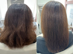 ビビり毛対応【美髪矯正】
