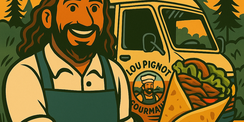 Arranged Food and Objects