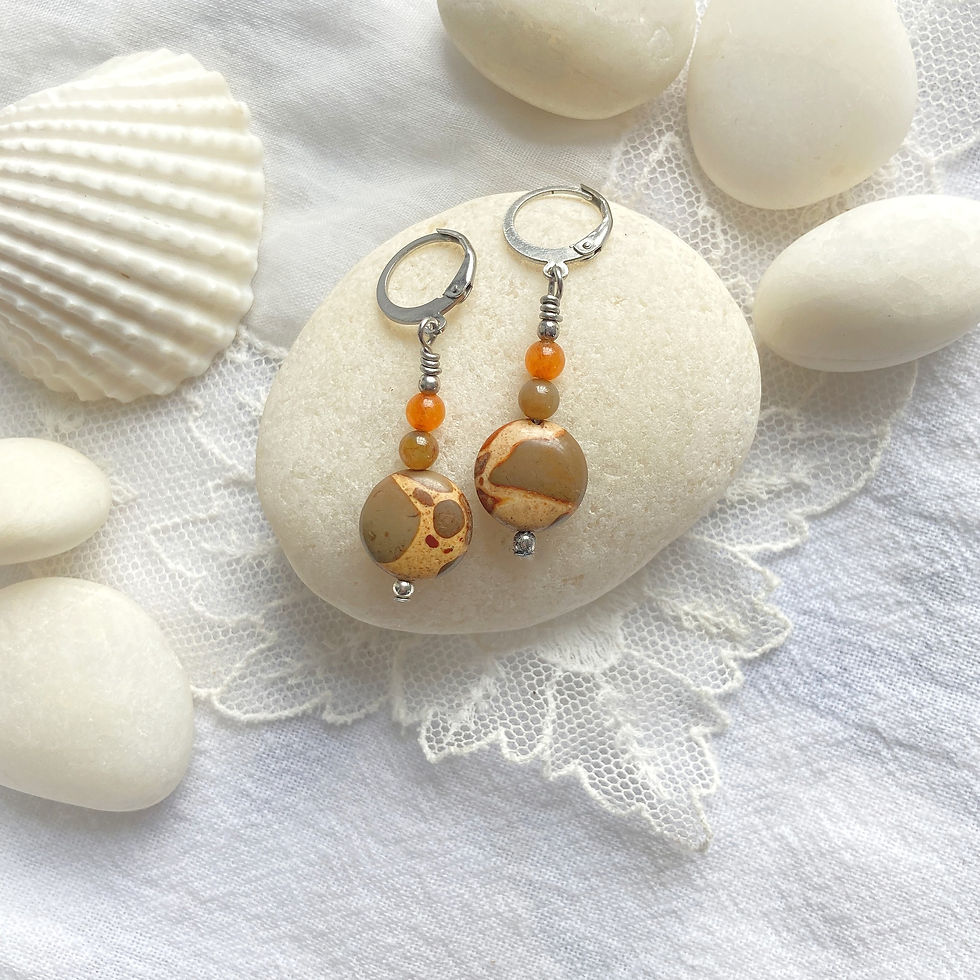 Thumbnail: Safari Jasper Earrings(sm)