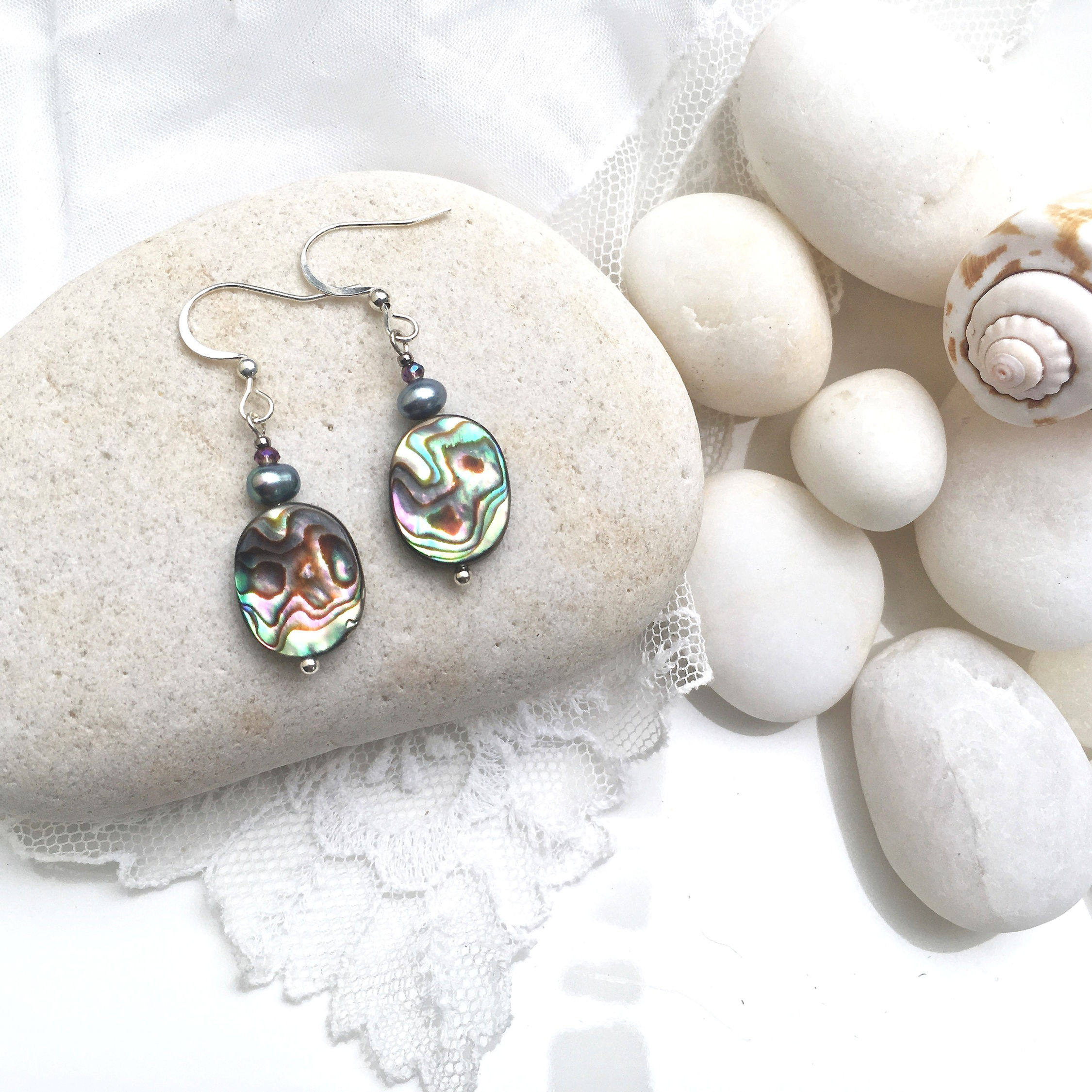 Rippled Rainbow Earrings