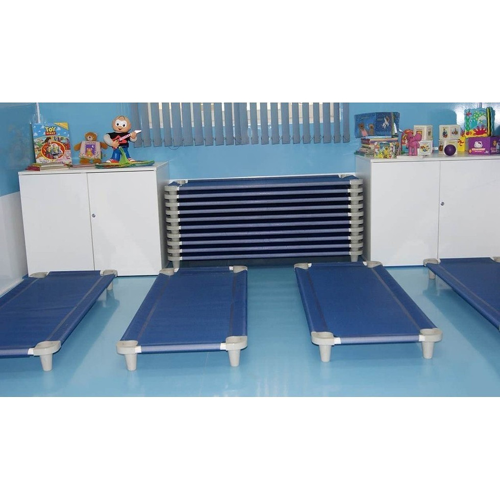 Miniatura: camitas siesteras azul de fratelli import