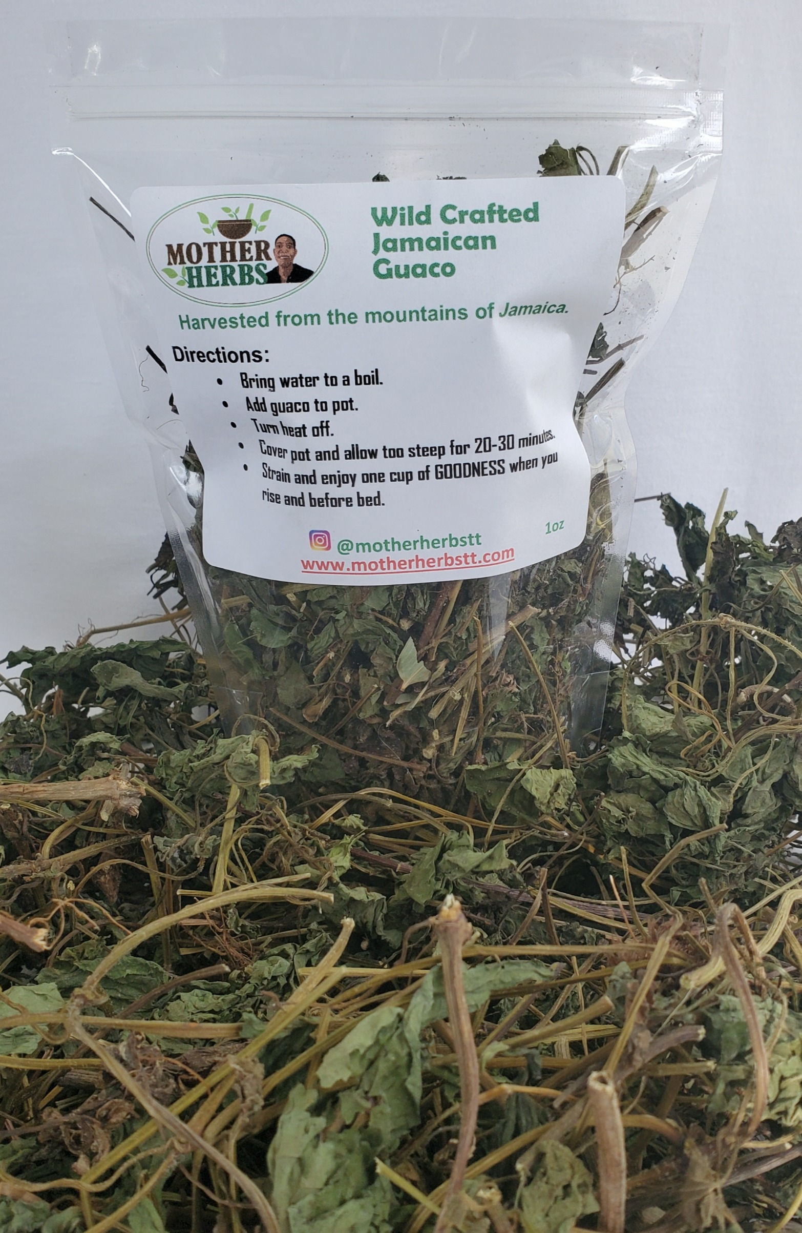 Wild Crafted Jamaica Guaco