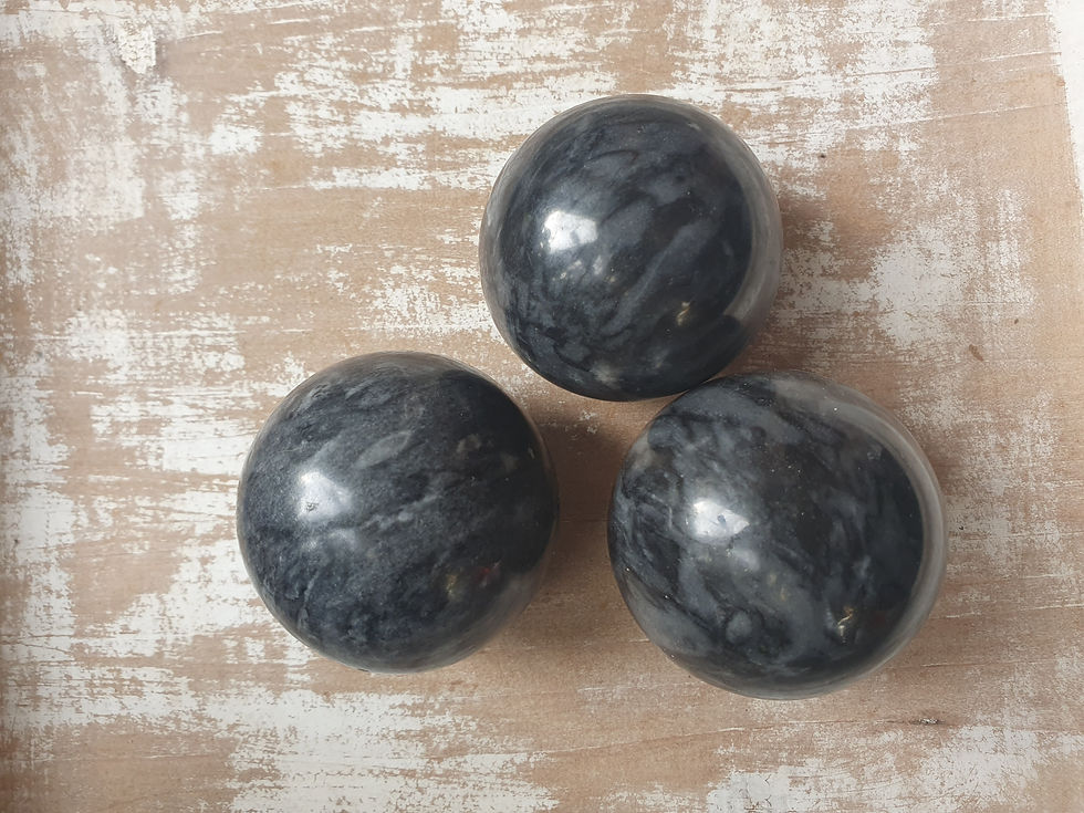 Thumbnail: Black Jade sphere 