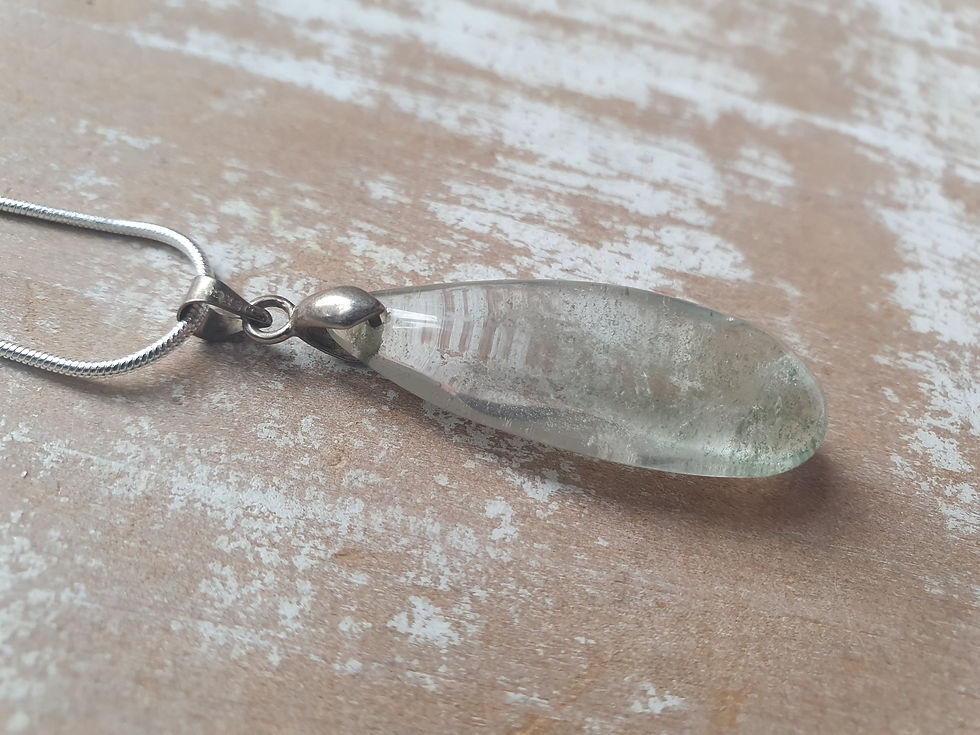 Thumbnail: Phantom quartz necklace 