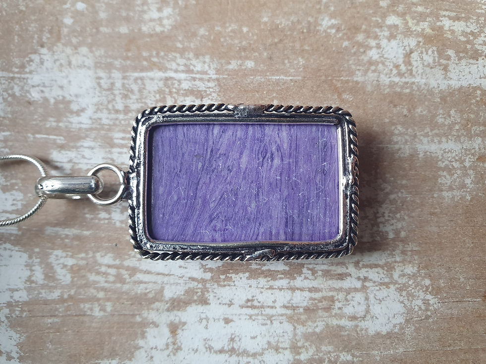 Thumbnail: Charoite necklace 
