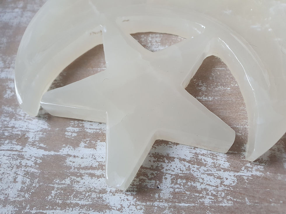 Thumbnail: Onyx moon and star bowl