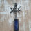 Thumbnail: Sodalite triple moon pentagram necklace 