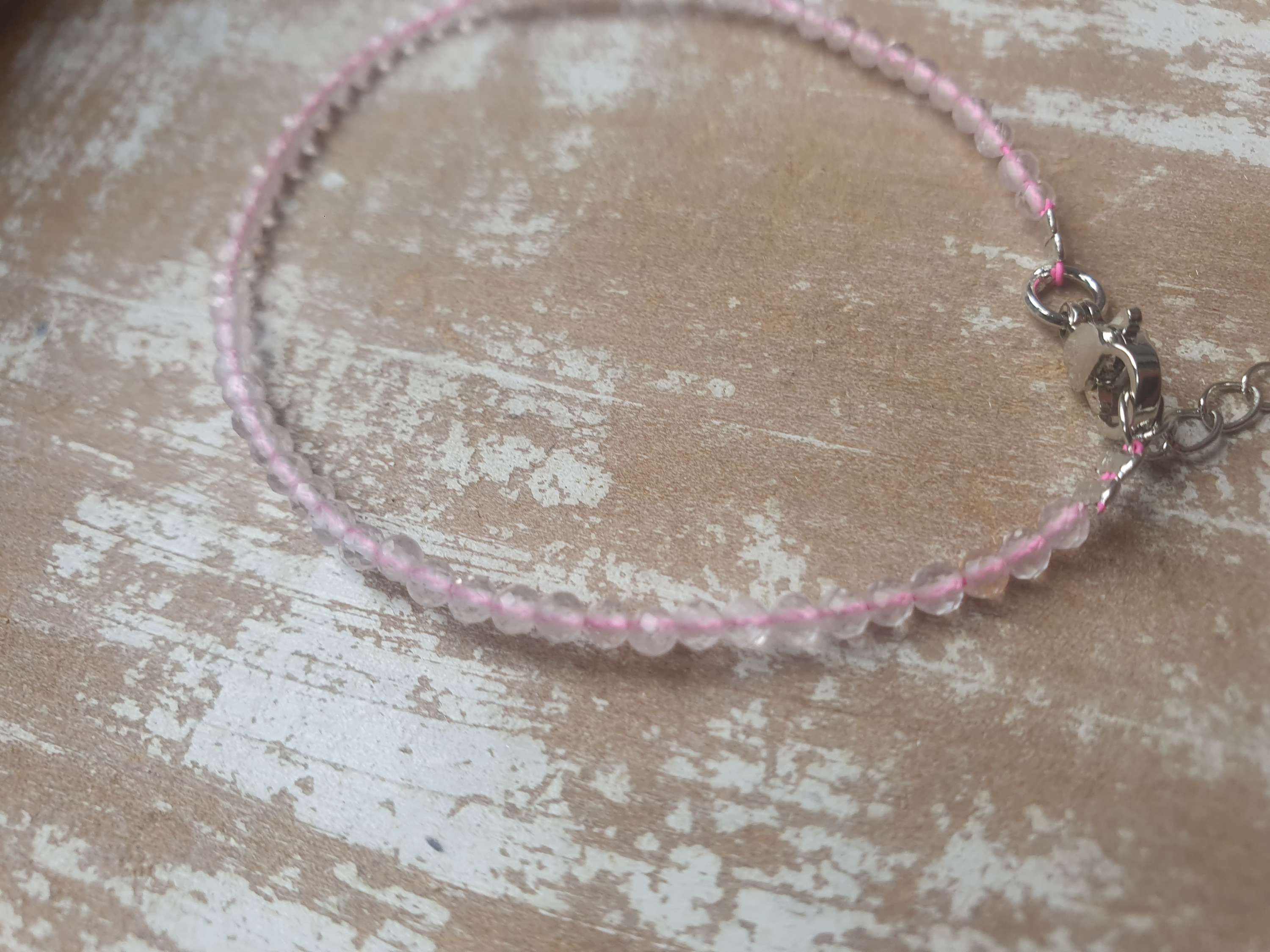Rose Quartz Baby Bracelet 