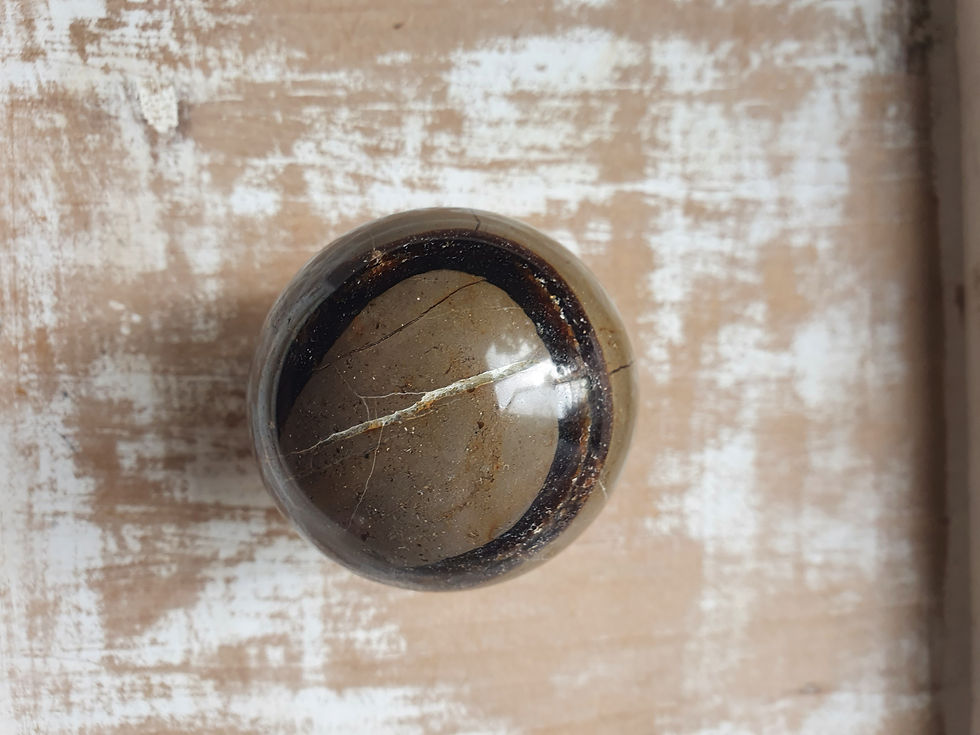 Thumbnail: Septarian sphere 344g