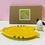 Thumbnail: Nekozara Tora cat plate by DECOLE Japan with gift box – kawaii yellow dish for home decor or snacks