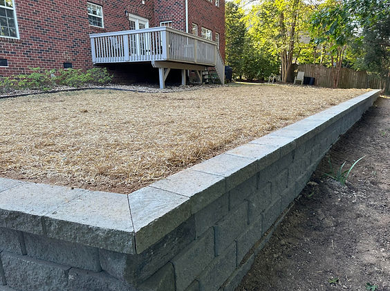 Retaining Wall for Erosion Control