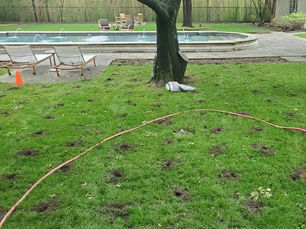 Vertical Mulching: A Cost-Effective Drainage Solution