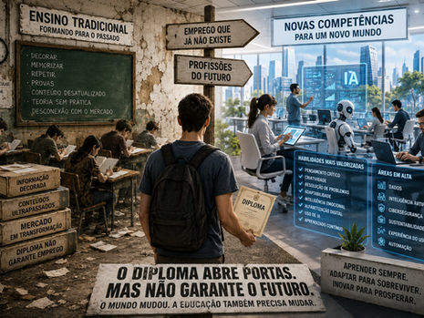 Universidades formam profissionais para empregos que já não existem?