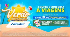 Condor inicia 2023 com campanhas de ofertas e Promoção Verão Premiado
