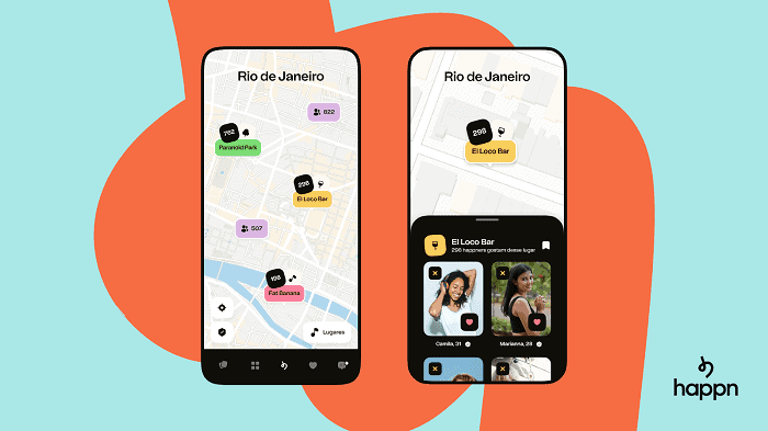 Curitiba é uma das primeiras cidades a
receber nova função do happn