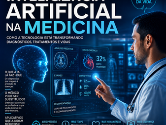 Inteligência Artificial revoluciona a medicina e muda o papel do médico