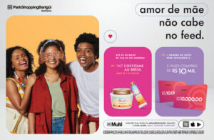 Dia das Mães: PkB presenteia clientes com L'Occitane au Brésil e R$ 50 mil em vales-compras