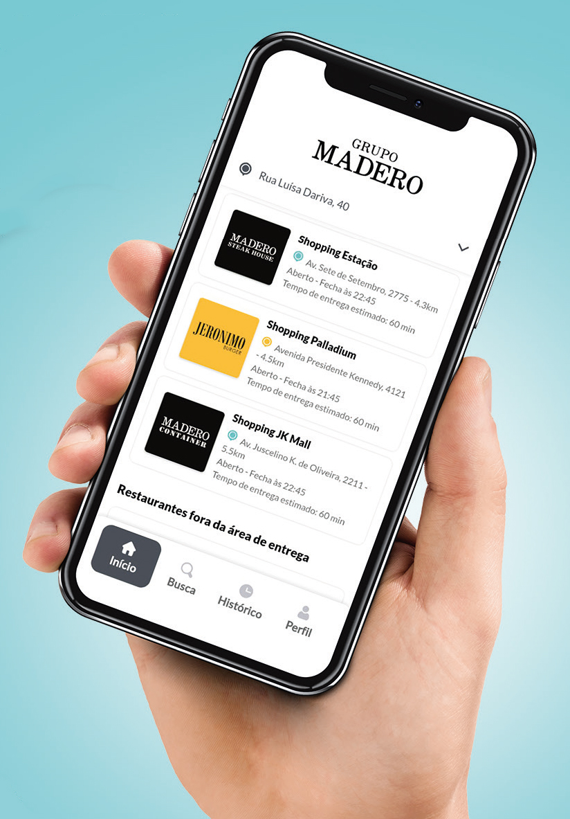 GRUPO MADERO INOVA E LANÇA APP COM MARKETPLACE PRÓPRIO