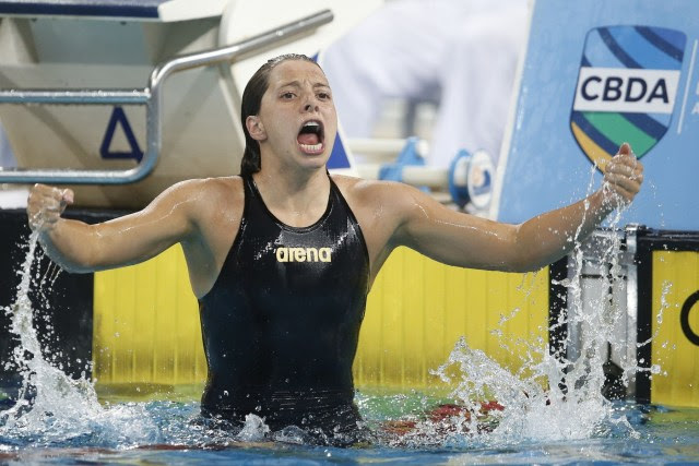 Nadadora do Clube Curitibano garante vaga para Jogos Pan-Americanos no Peru