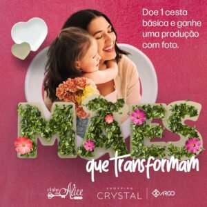 Shopping de Curitiba promove ação para arrecadar alimentos e doações para pequenos empreendedores