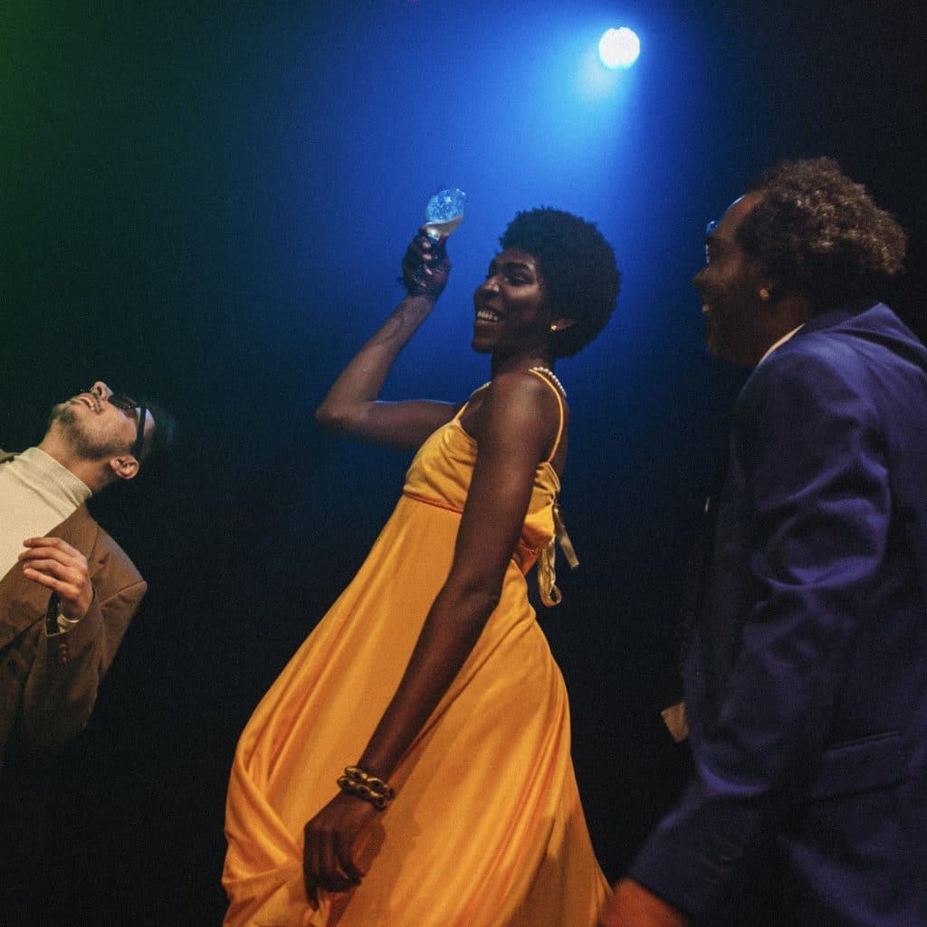 Terno Azul Paulo Tó Salloma Salomão