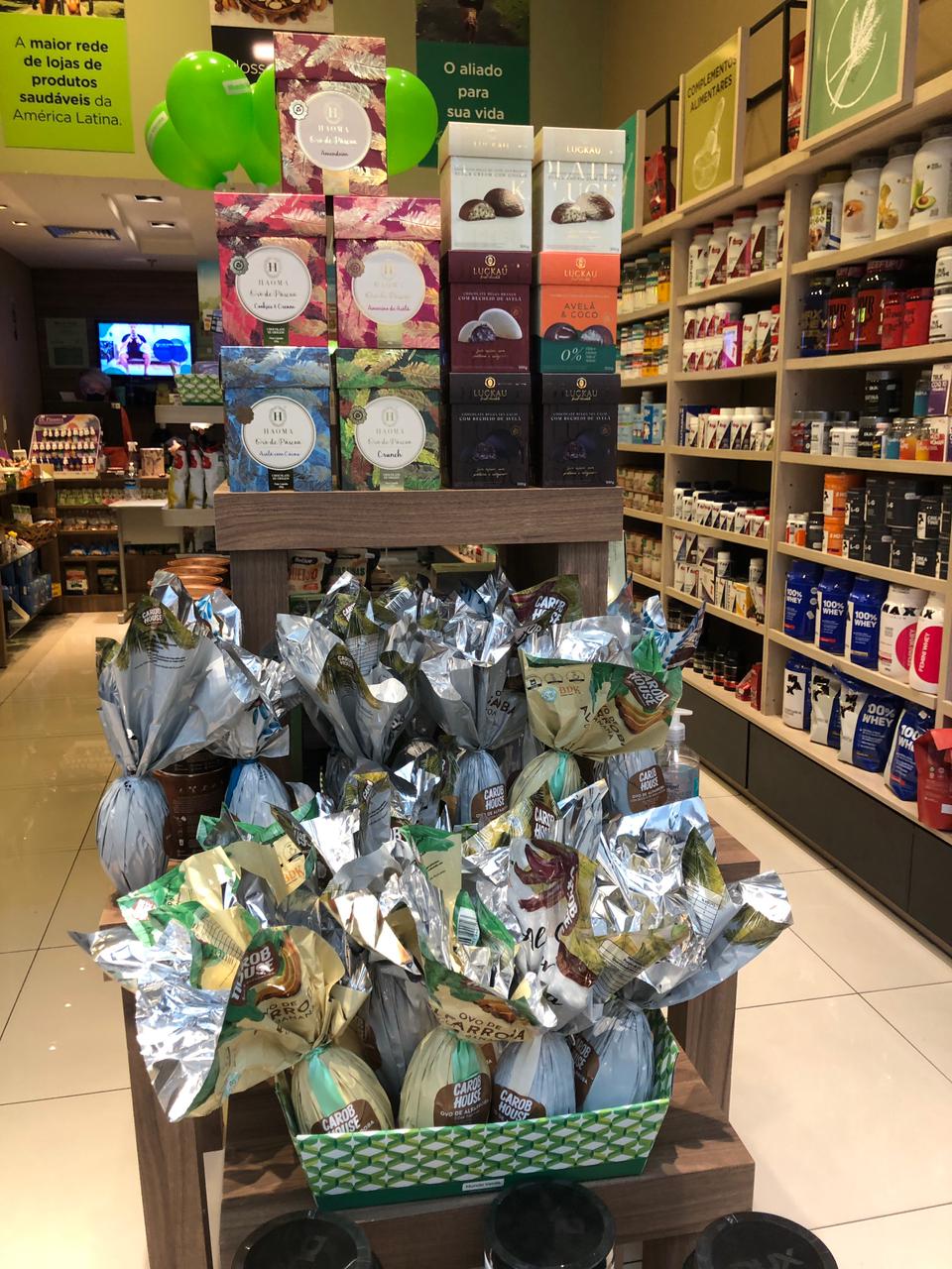 Lojas no Boulevard Shopping Londrina oferecem opções de ovos de chocolate que vão do tradicional ao vegano