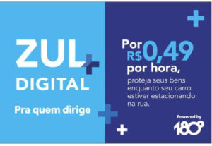 Centro curitibano recebe ação com Corvette conversível para conscientização sobre seguros automotivos