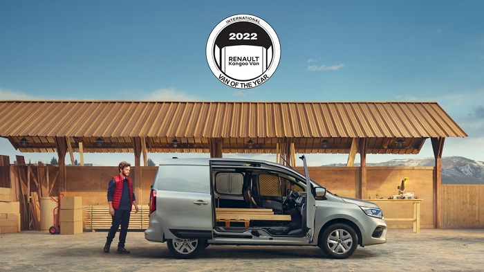 NOVO RENAULT KANGOO VAN CONQUISTA PRÊMIO ‘INTERNATIONAL VAN OF THE YEAR 2022’
