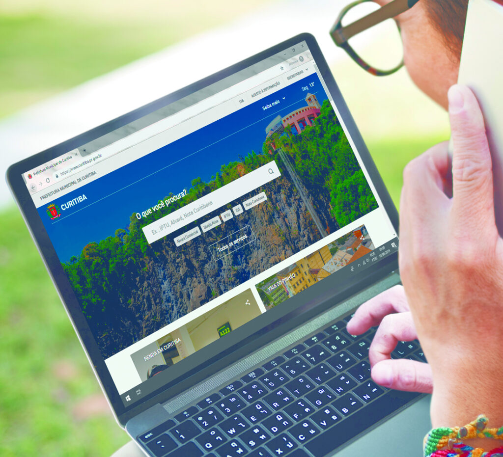 Novo portal da Prefeitura de Curitiba facilita a experiência do usuário