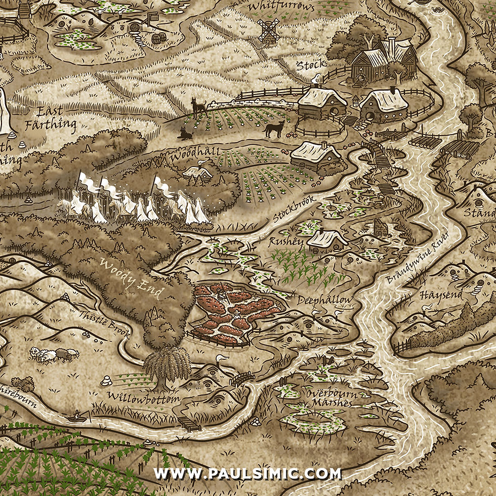 Thumbnail: The Shire - Wall Art