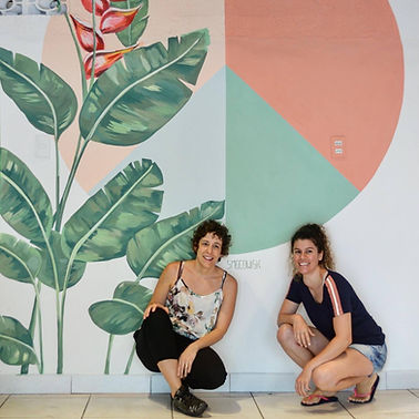 Mural Botânico Helicônia