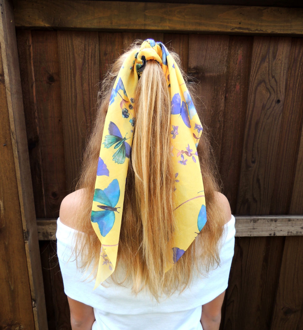Butterfly Scrunchie/Scarf