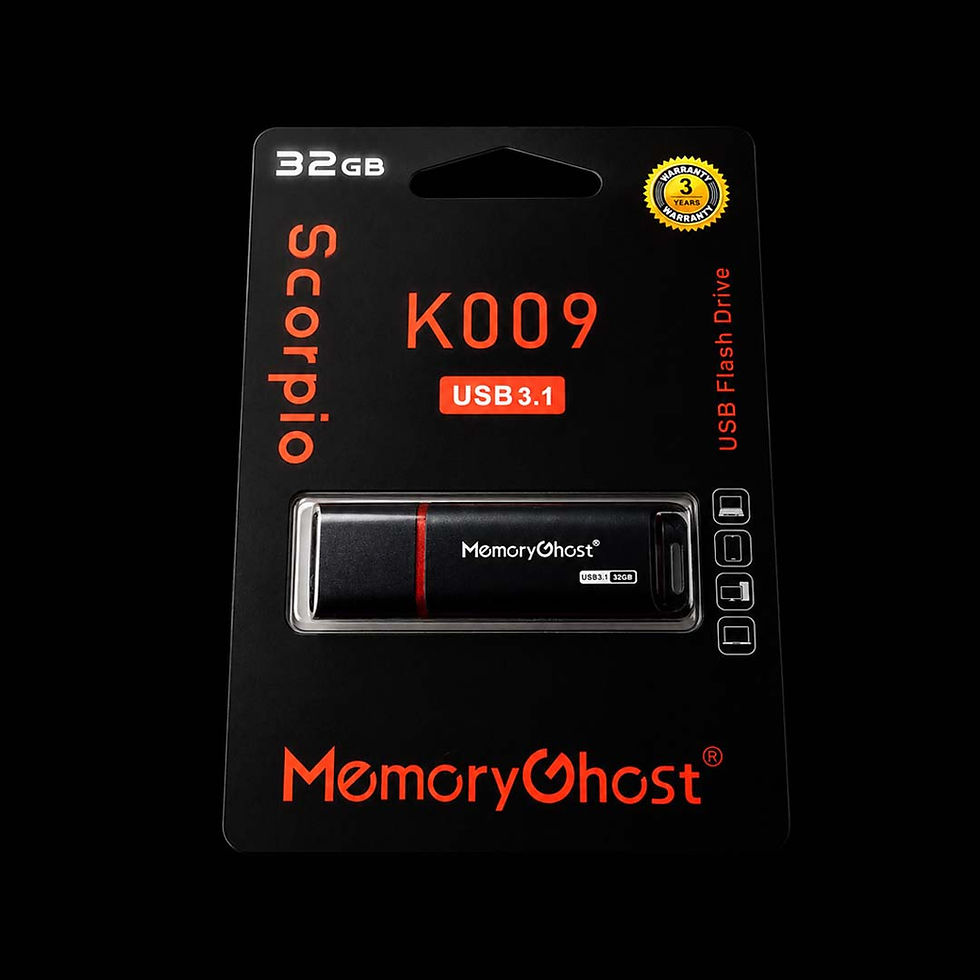 Thumbnail: FLASH DRIVE - MEMORY GOST SCORPIO  K009  USB 3.1 -32GB